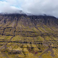 Reyðarfjörður fjord,