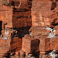 Rocks near Fortescue Falls